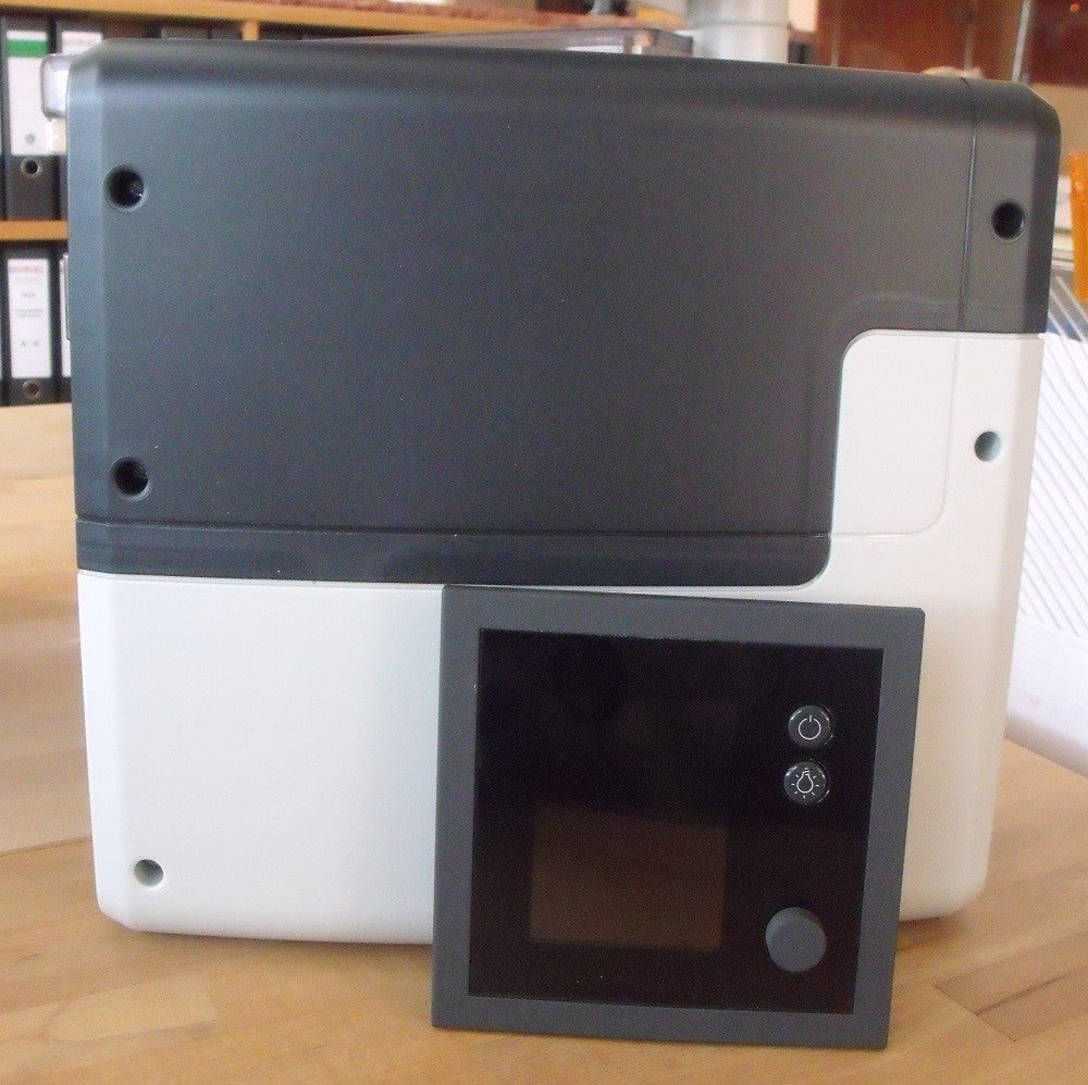 EOS EmoTec D Cloud Anthracite/Black – Premium Sauna Control Unit