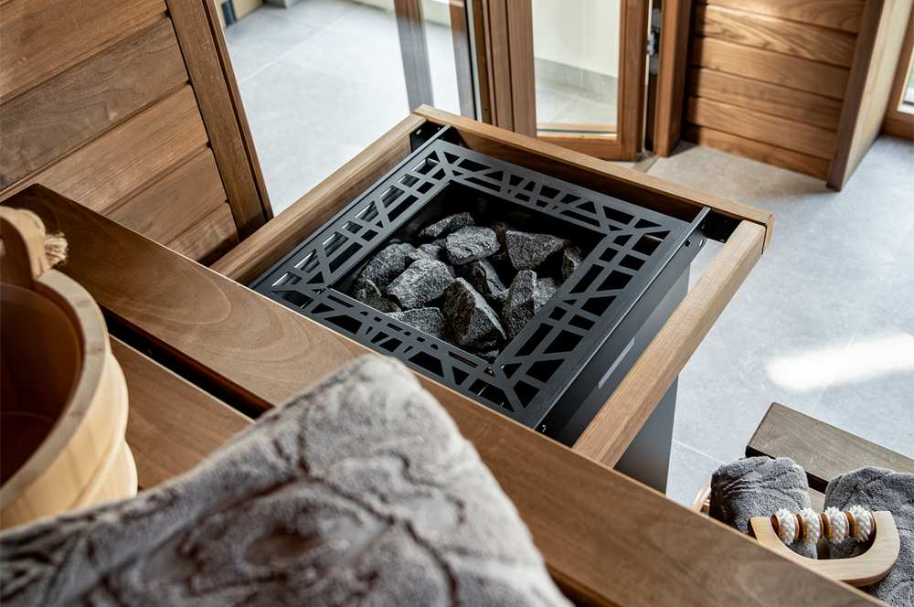 EOS Cubo 9 kW — Premium Floor-Standing Sauna Heater