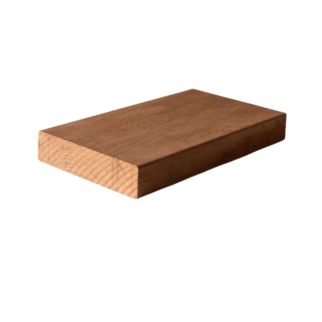 Термообработанная чёрная ольха Pieksäwood для полков сауны, 28 × 120 мм