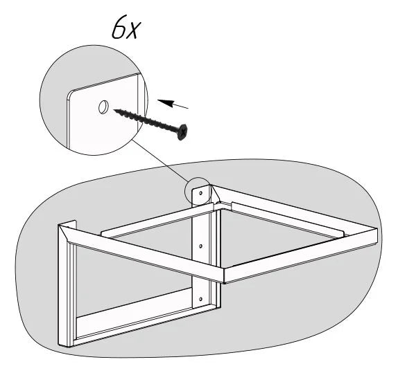 Обливной душ Sauflex Square Extreme Shower